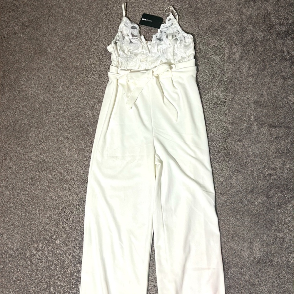 Fashion Nova Lace Jumpsuit